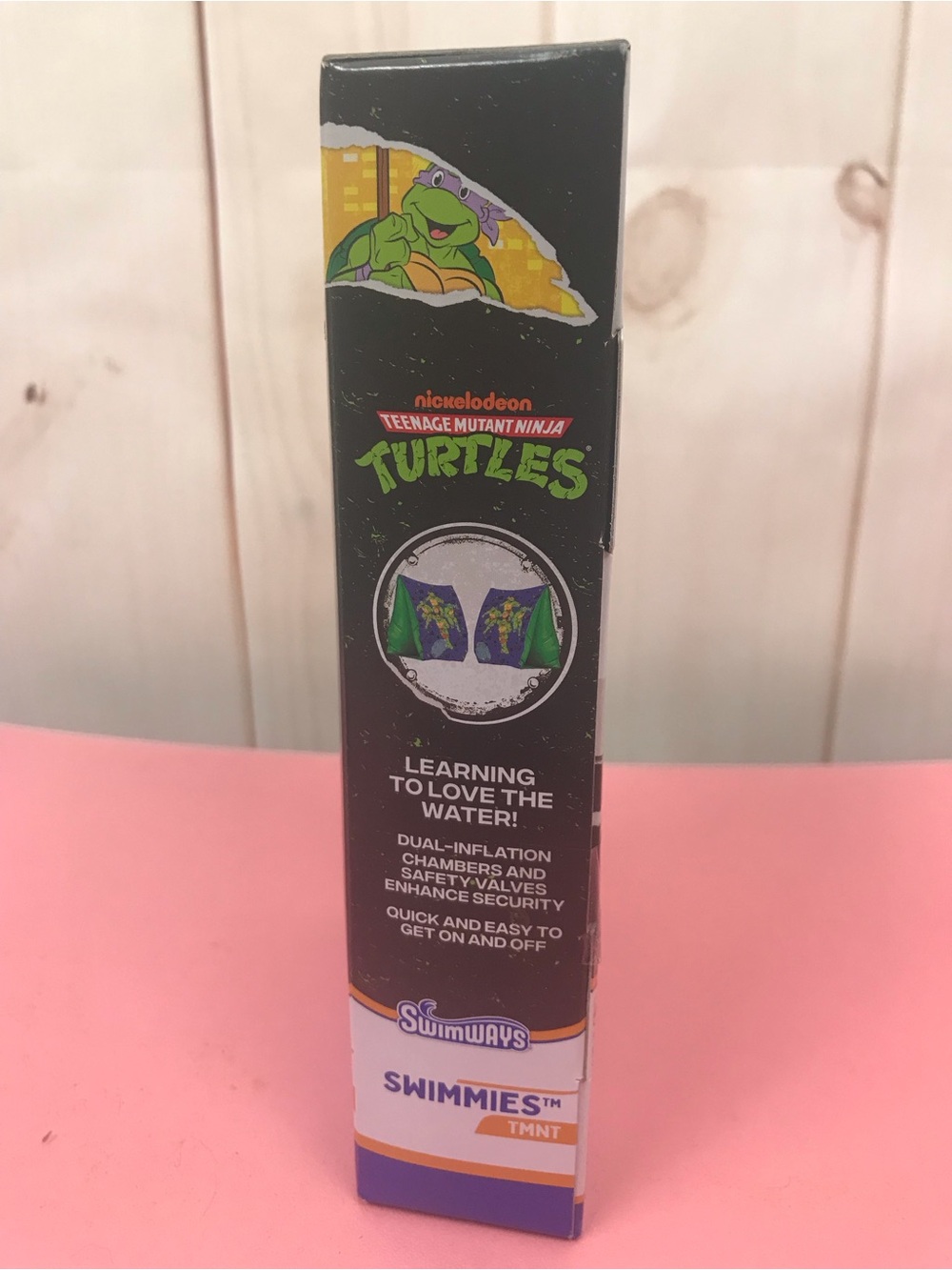 Teenage Mutant Ninja Turtles Blue Swimways Swim Arm Floaties size 3-5 year olds - Picture 2 of 3